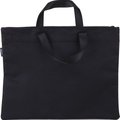 Deli Handbag with Handle and Metal Zip 210mm x297mm A4 Black: 
