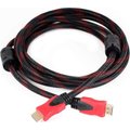 Raz Tech High Quality High Speed HDMI to HDMI Cable (1.5m)(Black and Red): 