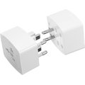 Raz Tech World Travel Adapter (International)(White): 