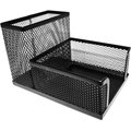 SDS Wire Mesh Range - M415 Cube & Pen Holder (Black): 