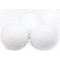 Dala Craft Pom Poms - White (40mm)(6 Pack): 