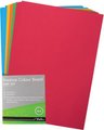 Treeline Deep Tint Project Board - Assorted (160gsm)(100 Sheets)(Box of 10): 