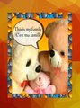 This is my family C'est ma famille - A bilingual English French children's colourful family photo book and beginner...
