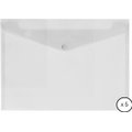 Bantex B3410 A4 PP Envelopes (Clear)(5 Pack): 