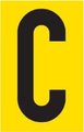 Tower Adhesive Letter Sign - C (Large: 55x90mm): 