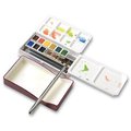 Holbein Watercolour Set - Palm Box (12 Half Pans): 