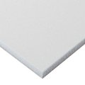 Ampersand Pastelbord Panel - White - 8x10in: 