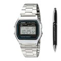 Casio Chrono Quartz Digital Alarm Watch (Silver): 
