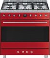 Smeg C9MARSSA9 Symphony Cooker and Multifunction Oven (90cm)(Red): 