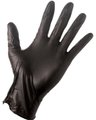 Nitrile Gloves - Black  (Medium) (100) - Limited to one box per customer: 