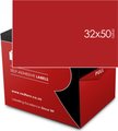 Redfern Colour Code Labels Value Pack (32mm x 50mm)(5 Pack)(Red): 