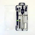 NEXX 6-Piece Springbow Precision Compass Set: 