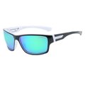 Dubery Rays Polarized Sunglasses (Black and White): 