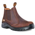 JCB Chelsea Steel Toe Safety Boot (Brown): 