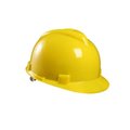 Rigger Cap Safety (Peak) Lemon High Vis Lined: 
