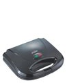 Sunbeam SST-053A BLACK 2-Slice Sandwich Press (Black): 
