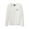 Women's Timeless Long Sleeve Henley - 2XL: 