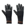 Women's 3-in-1 Leather Gloves - M: 