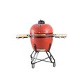 Kamado Large Phoenix 23" ? Ceramic Grill (red): 