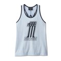 Women's National Anthem Twist Back Tank (S)kyway (L): 