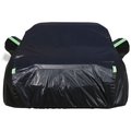 Chenshia Heavy Duty Weatherproof Ultra Shield Car Cover Thickened Oxford - Black: 