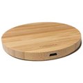 Chenshia Portable Bamboo Wireless -Fast Charging Pad for Samsung&Apple: 