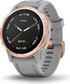 Pre-Owned GARMIN FENIX 6S SAPPHIRE/ROSE GOLD/GRAY PRE-OWNED: 