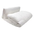 Rey's Fine Linen - Duvet Inner - 100% Cotton T200 with Micro Fibre - Optical White - Super King - Heavy: 