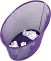 Alba 18litre Round Wastebasket (Purple): 