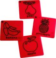 EDX Education Rubs - Fruit (4 Pieces): 