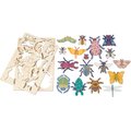 Anthony Peters - Wooden Creepy Crawlies Press Out Shapes: 