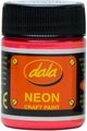 Dala Neon Craft Paint - 1 Red (50ml): 