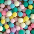 Dala Craft Pom Poms - Pastel Candy Assorted (10mm)(120 Pack): 