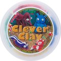 Teddy Clever Clay - Assorted Colours (4 x 20g): 