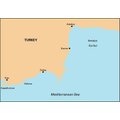 Imray Chart G40 - Kas to Antalya (Sheet map, folded): Imray