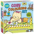 Sunny Vibes: Cosy Colouring Kit (Hardcover): 