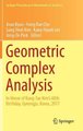 Geometric Complex Analysis - In Honor of Kang-Tae Kim's 60th Birthday, Gyeongju, Korea, 2017 (Hardcover, 1st ed. 2018):...