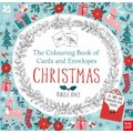 National Trust: The Colouring Book of Cards and Envelopes - Christmas (Paperback): Rebecca Jones