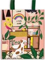 Love Lives Here Reusable Tote: Galison