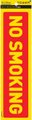 Tower Self-Adhesive Sign - No Smoking (50x180mm): 