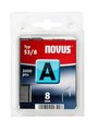 Novus A Typ 53/8 Staples pack 2000 staples Crown W: 11.3 mm, wire W 0.75 mm: 