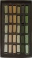 Terry Ludwig Soft Pastel Set : 30 Neutral Greens Pastels: 