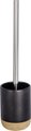 Wenko Ceramic and Cork Toilet Brush (Black): 