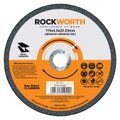 Rockworth Steel Grinding Disc Bulk Pack of 2 (230mm x 6mm): 