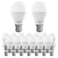 Luceco 50 Piece A60 Non-Dimmable B22 LED Lamp (Natural White)(9W)(4000K)(810LM): 
