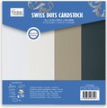 Couture Creations Swiss Dots Cardstock Pack (12 x 12")(20 Sheets - 4 Colours): 
