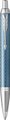 Parker IM Premium Ballpoint Pen - Blue with Chrome Trim - Blue, M Nib: 