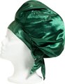 Cantu Satin Sleep Cap Tie Bonnet (Emerald): 