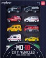 Mideer Alloy Racing Cars - Set of 10 City Vehicles: 