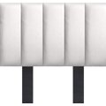 Miya Headboard (King) (White): 